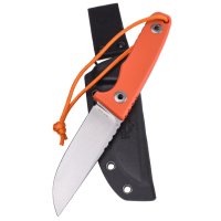 Schnitzel TRI Outdoormesser orange