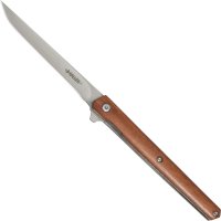 Haller Taschenmesser mit Lederetui Sandelholz