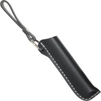 Haller Taschenmesser mit Lederetui Sandelholz