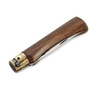 Old Bear XL Walnuss Kohlenstoffstahl Taschenmesser