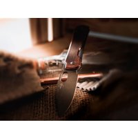 Böker Plus Gust Copper D2 Kupfergriff Einhandmesser