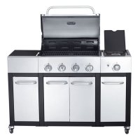 Aktionsangebot: AllGrill Gasgrill Major Basic Line mit klappbaren Seitentischen + umfangreiches Zubehör-Paket