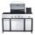 Aktionsangebot: AllGrill Gasgrill Major Basic Line mit klappbaren Seitentischen + umfangreiches Zubehör-Paket