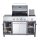 Aktionsangebot: AllGrill Gasgrill Major Basic Line mit klappbaren Seitentischen + umfangreiches Zubehör-Paket