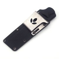 Manly Crafter D2 Black G10 Outdoormesser Kydexscheide