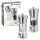 Zassenhaus Set Salzmühle & Pfeffermühle Aachen Edelstahl/Acryl 14 cm