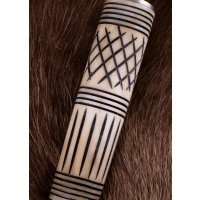 Wikinger Skramsax Saxmesser Carbon mit Knochengriff