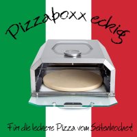 Allgrill Pizzaboxx® eckig für Gasgrill mit...