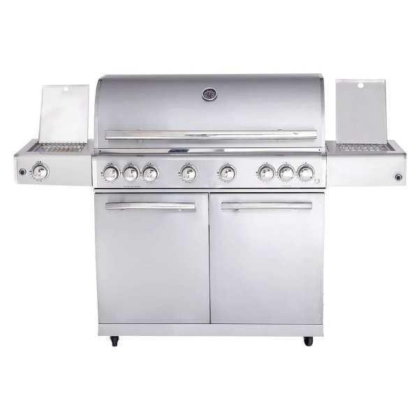 ALLGRILL Top-Line CHEF XL Modular mit Steakzone®-Keramikbrenner links