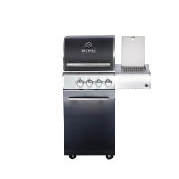 ALLGRILL Top-Line CHEF S Black Modular -Grundmodell-