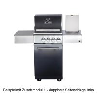 ALLGRILL Top-Line CHEF S Black Modular -Grundmodell-