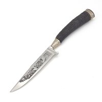 Linder Trachtenmesser Jagdätzung rostfrei poliert...