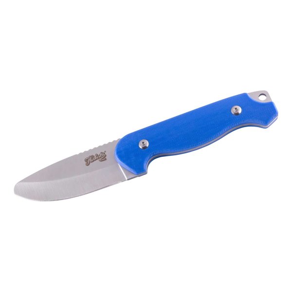 Herbertz Selektion Kindermesser blau G10 Griff Nylonscheide