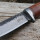 Herbertz Gürtelmesser Damaststahl Lederscheide