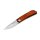 Real Steel Luna Damascus Taschenmesser G10 Sky Orange