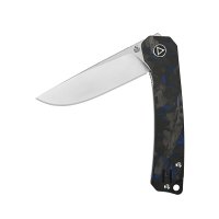 QSP Osprey Klappmesser 14C28N Satinierte Klinge, shredded...