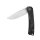 QSP Osprey Klappmesser 14C28N Satinierte Klinge, shredded CF overlay G10 Griff, blau