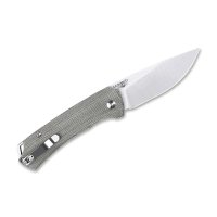 Kizer T1 Micarta Green Einhandmesser