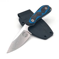 White River M1 Marbled CF/ Blue G10, stonewashed, Lim 23...