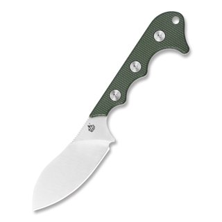 QSP QS125-F Neckmuk, Green Micarta Neck Knife