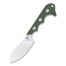 QSP QS125-F Neckmuk, Green Micarta Neck Knife