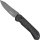 Haller Springmesser schwarz mit Clip