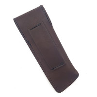 Otter Messerholster 01 mit Gürtelschlaufe dunkelbraun