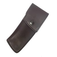 Otter Messerholster 02 mit Gürtelschlaufe dunkelbraun