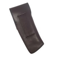 Otter Messerholster 02 mit Gürtelschlaufe dunkelbraun