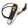 Otter Ankermesser klein Grenadill rostfrei mit Lederband