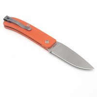 Manly Wasp Orange 14C28N Slipjoint Klappmesser