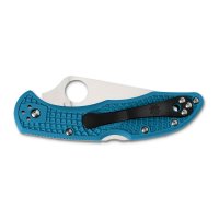 Spyderco Delica 4 Lightweight Flat Ground Blue