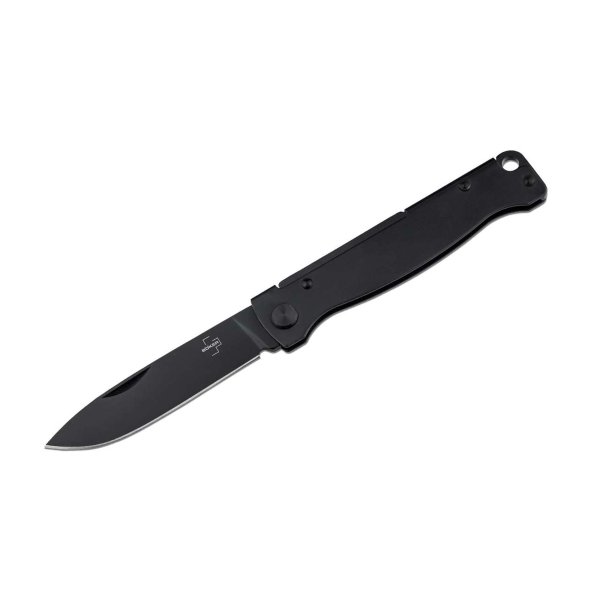 Böker Plus Atlas All Black Slipjoint Taschenmesser
