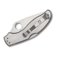 Spyderco Up Tern Silver CombinationEdge Back Lock...