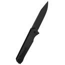 QSP Mamba V2 black stonewashed Klinge Micarta Einhandmesser