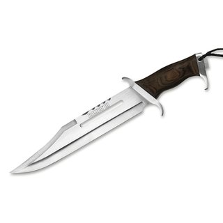 Rambo 3 Standard Edition Outdoormesser mit Lederscheide