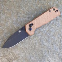 Böker Magnum Rockstub Brown Micarta Klappmesser