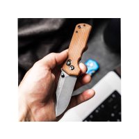 Böker Magnum Rockstub Brown Micarta Klappmesser