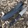 Böker Magnum Vernery Damast Knife Freizeitmesser mit Lederscheide