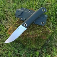 Manly Patriot RWL 34 Black G10 Griff Kydexscheide