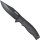 Haller Outdoormesser schwarz Kunststoffscheide