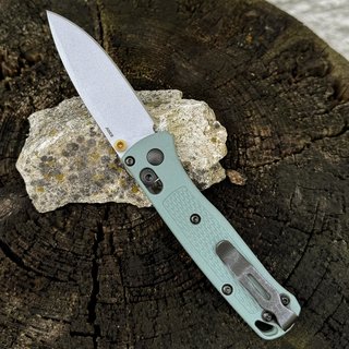 Benchmade 533SL-07 Mini Bugout, Sage Green Grivory