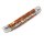 Laguiole Taschenmesser 10 cm Popcorn mit Edelstahlbacken