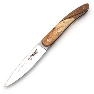 Laguiole en Aubrac Taschenmesser Lo Fau Aubrac-Holz massiver Griff