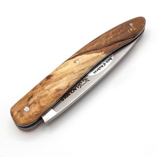Laguiole Taschenmesser Lo Fau Aubrac-Holz massiver Griff