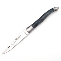 Laguiole Taschenmesser 12 cm Pappelwurzel blau mit...