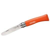 Opinel Kindermesser Nr. 7 orange mit Etui - Taschenmesser-Set Mein erstes Opinel