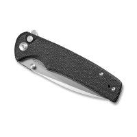 SENCUT Sachse Micarta Black Einhandmesser