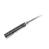 SENCUT Sachse Micarta Black Einhandmesser