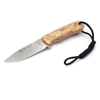 Nieto Chaman Bushcraft Birke Outdoormesser Bhler N690Co